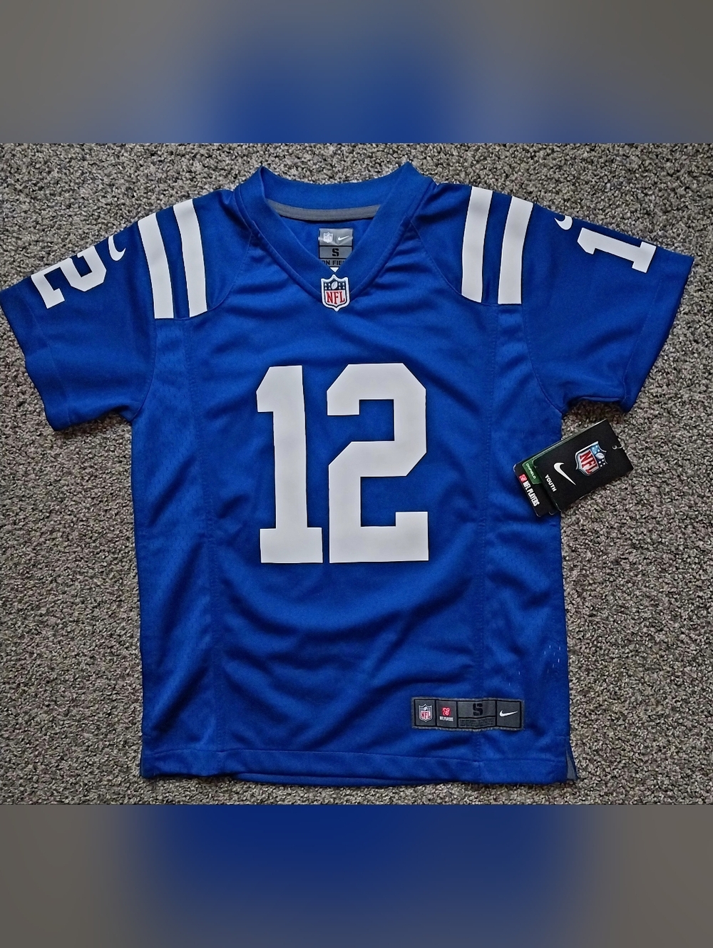 Nike Indianapolis Colts Andrew Luck #12 game jersey Size S